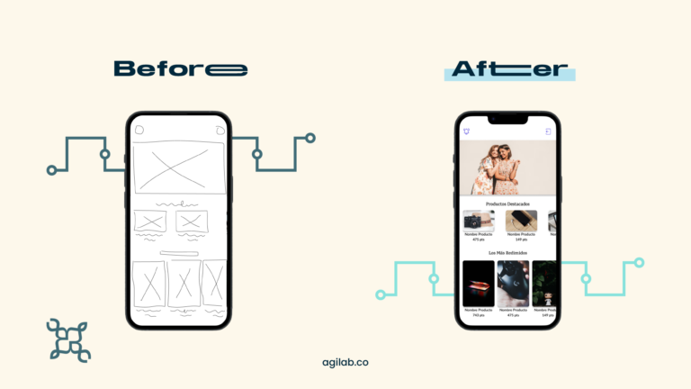 App Design - Before After